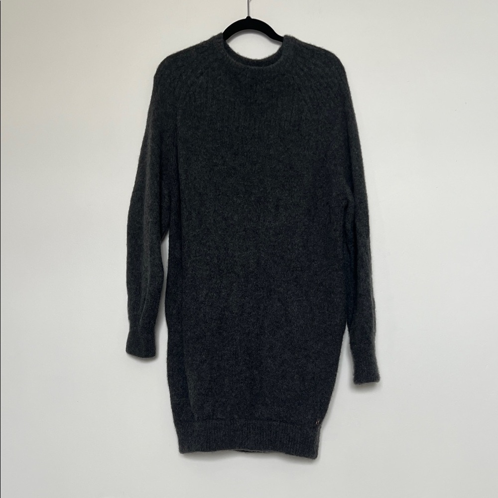 Kit and Ace Charcoal Crew Neck Sweater